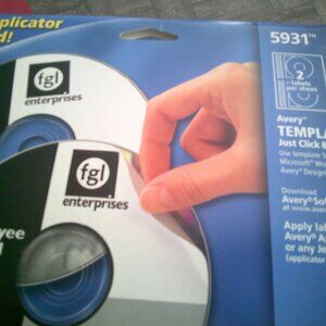 Avery 5931 Removable CD Labels NIP
